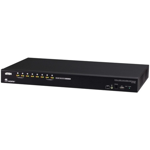 ８ポート　ＵＳＢ　ＨＤＭＩ　ＫＶＭスイッチ（ＵＳＢ　２．０＆４Ｋ対応）　ＣＳ１７９８Ａ　■お取り寄せ品