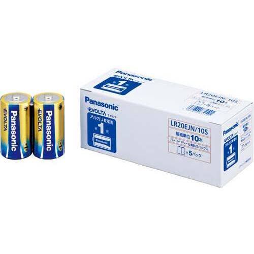 アルカリ乾電池　エボルタ　単１　１０本入