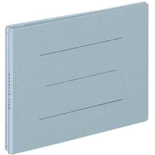 ガバットファイル（紙製）　Ｂ６横　青１０冊