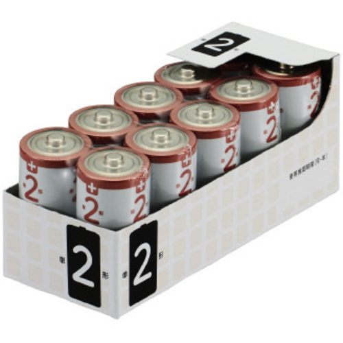 【超ＳＡＬＥ対象品】取り出しやすいアルカリ乾電池単２形　１０本