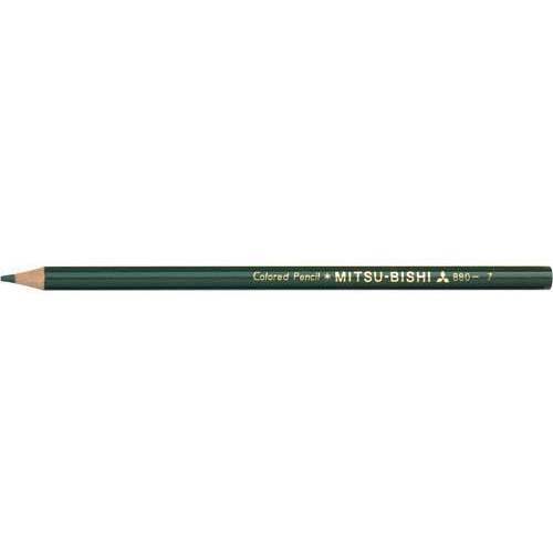 色鉛筆８８０　７　深緑　１２本入
