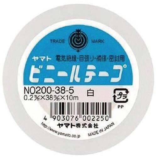 ビニールテープ　３８ｍｍ&times;１０ｍ　白