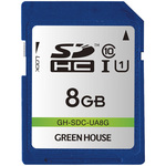 ＳＤＨＣメモリーカード　ＵＨＳ－Ｉ　クラス１０　８ＧＢ　ＧＨ－ＳＤＣ－ＵＡ８Ｇ　■２営業日内届