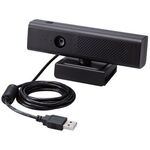 Ｗｅｂカメラ／２００万画素／Ｆｕｌｌ　ＨＤ／スピーカー内蔵／ミニ三脚付属／ブラック　■お取り寄せ品