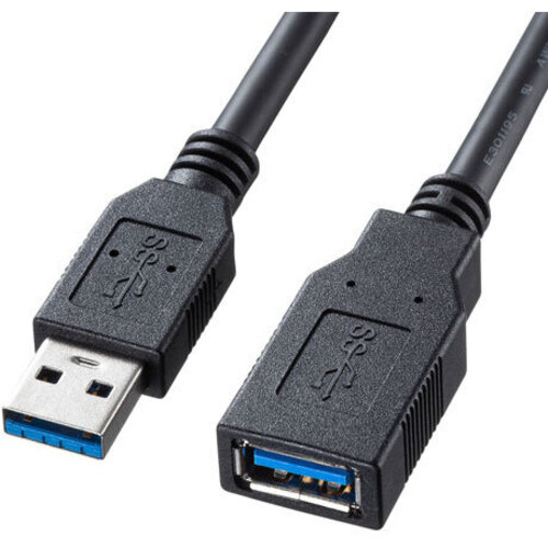 ＵＳＢ３．０延長ケーブル（ブラック・０．５ｍ）　ＫＵ３０－ＥＮ０５Ｋ　■お取り寄せ品