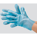 ポリエチレン手袋　ブルー　ＳＳ　２０１９Ｂ－ＳＳ　３－４８８２－０１　●ご注文は１１個から