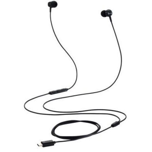 有線イヤホン／ＵＳＢ　Ｔｙｐｅ－Ｃ／高耐久／カナル／１０ｍｍドライバ／ブラック　■２営業日内届