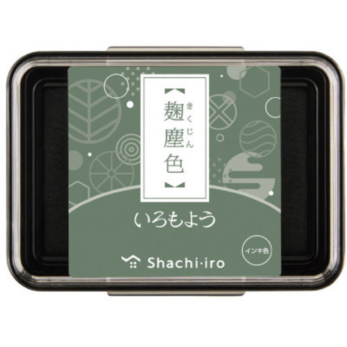 いろもよう　麹塵色