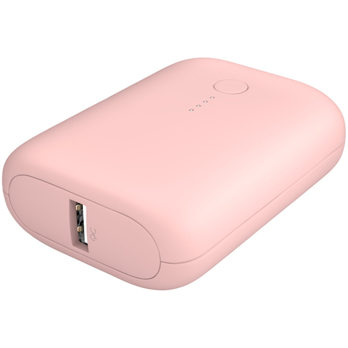 ＭＯＴＴＥＲＵ　モバイルバッテリー　１００００ｍＡｈ　シェルピンク　ＭＯＴ－ＭＢ１０００１－ＰＫ　■お取り寄せ品