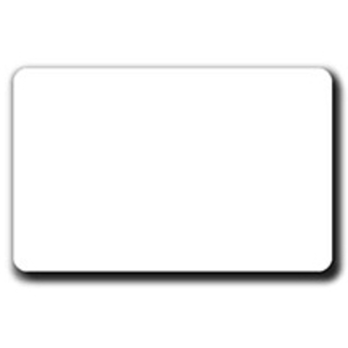白無地プラスチックカード　０．７６ｍｍ厚　１０００枚　ＩＤ－ＣＡＲＤ－ＷＨＩＴＥ　■お取り寄せ品
