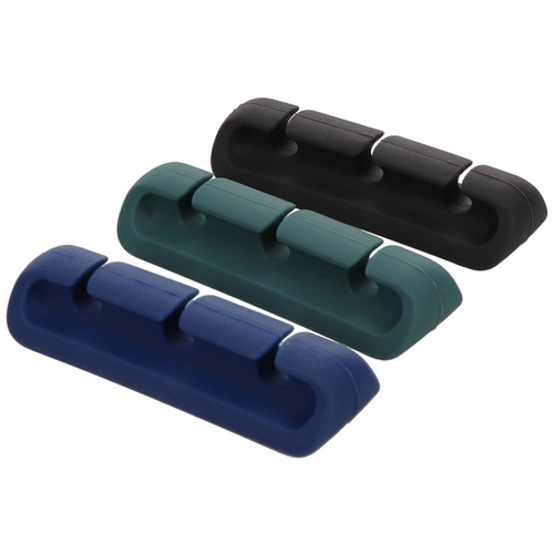 ＭＯＴＴＥＲＵ　ケーブルクリップ　３本固定可能　ダークカラー　ＭＯＴ－ＣＢＣＬＩＰ０２－ＤＡ　■お取り寄せ品