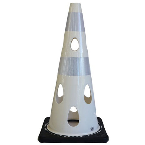 穴あきコーン　ホワイト