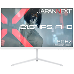 液晶ディスプレイ　２１．５型／１９２０&times;１０８０／ホワイト　ＪＮ－ＩＰＳ２１５Ｇ１２０Ｆ－Ｗ　■２営業日内届