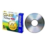 ＣＤＲＷ・１－４倍速対応・容量７００ＭＢ・５枚パック・１枚ずつプラケース入り　■お取り寄せ品