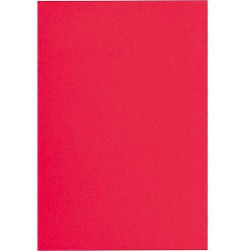 色画用紙　四つ切　赤　１セット（５枚&times;２０入）