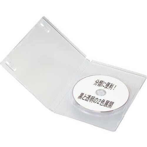 ＣＤ／ＤＶＤケース　Ｍ－ｌｏｃｋ透明　１０枚入&times;５