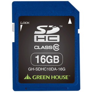 ＳＤＨＣメモリーカード　１６ＧＢ　クラス１０　＋データ復旧サービス　■お取り寄せ品