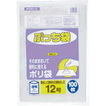 ぷっち袋規格袋１２号厚み０．０２ｍｍ１００枚×１５