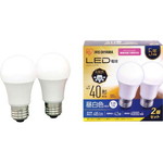 ＬＥＤ電球　Ｅ２６　４０形相当　昼白色　２個セット　【お取り寄せ品】８営業日以内届