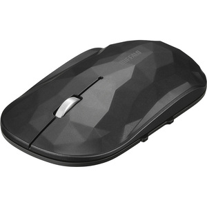 薄型　５ボタン　Ｂｌｕｅｔｏｏｔｈ　ＢｌｕｅＬＥＤマウス　ジオメトリー　ブラック　■お取り寄せ品