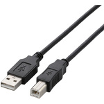 ＵＳＢ２．０ケーブル／Ａ－Ｂタイプ／ノーマル／１．５ｍ／ブラック　Ｕ２Ｃ－ＢＮ１５ＢＫ　■２営業日内届