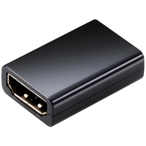 ＨＤＭＩ延長アダプター／ストレート／スリムタイプ／ブラック　ＡＤ－ＨＤＡＡＳＳ０１ＢＫ　■お取り寄せ品