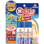 蚊がいなくなるスプレー　２００回　無香料　２本
