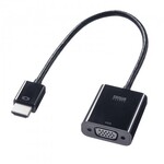 ＨＤＭＩ－ＶＧＡ変換アダプタ（ＨＤＭＩ　Ａオス－ＶＧＡメス）　ＡＤ－ＨＤ２４ＶＧＡ　■２営業日内届