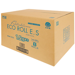 トイレットペーパー　ＥＣＯ　ＲＯＬＬ　Ｅ．Ｓ　８ロール×１２パック入　ＥＳ９０