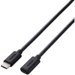ＵＳＢ２．０延長ケーブル／Ｃ－Ｃメスタイプ／１．０ｍ／ブラック　ＭＰＡ－ＥＣＣ１０ＢＫ　■お取り寄せ品