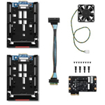 ＴｈｉｎｋＳｔａｔｉｏｎ　Ｕ．２／Ｕ．３　ＳＳＤ用ブラケットキット（ＴｈｉｎｋＳｔａｔｉｏｎ　Ｐ７）　■お取り寄せ品