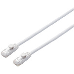 ＣＡＴ６ＡやわらかＬＡＮケーブル　３ｍ　ホワイト