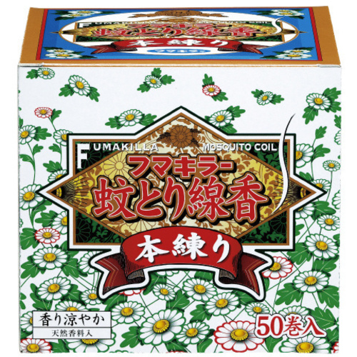 フマキラー蚊とり線香本練り　５０巻函入