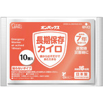 オンパックス　長期保存カイロ　貼らないタイプ　１ケース（１０枚×２４パック入）