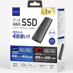 ＳＳＤ　ＵＳＢ外付型　１ＴＢ　ＰＣ／録画用　ＨＤ３ＥＸＳＳＤ１Ｔ３０ＣＪＰ３Ｒ　■お取り寄せ品
