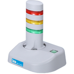 警子ちゃん７ＵＸ　ＵＳＢモデル（３層３色ＬＥＤ灯・色付レンズ・ライトグレー）　■お取り寄せ品