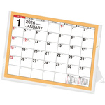 ２６年エコカレンダー卓上Ｂ６カード式