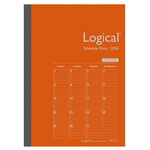 ２６年ロジカルダイアリー月間ノートＡ５