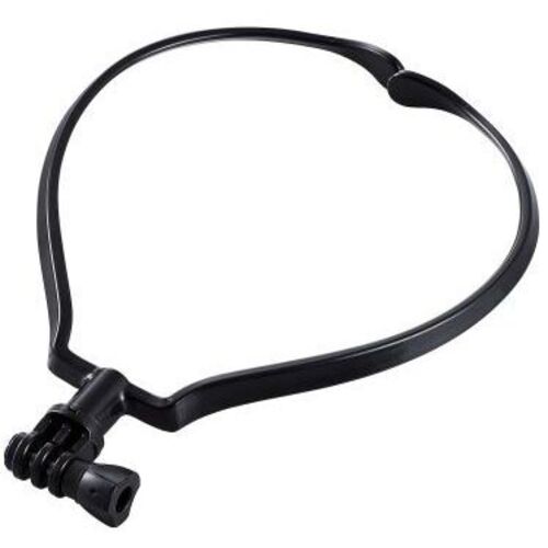ネックレスマウント／ＧｏＰｒｏ汎用／落下防止／アジャスター付　ＡＣ－ＭＢＮＥ０１ＢＫ　■お取り寄せ品
