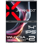 液晶ディスプレイ　１４型／１９２０&times;１２００／ブラック　ＪＮ－ＤＭＤ－ＩＰＳ１４ＷＸ　■２営業日内届