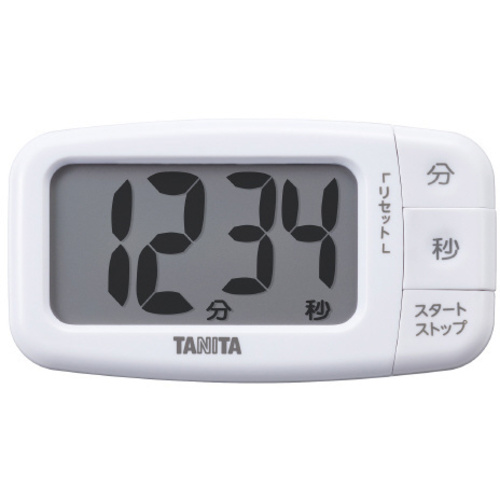 抗菌でか見えタイマー　　ＴＤ４３０　ホワイト　【お取り寄せ品】８営業日以内届