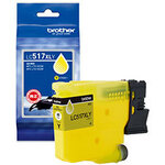 【ブラザー純正】インクカートリッジ　イエロー　大容量　ＬＣ５１７ＸＬＹ　■２営業日内届
