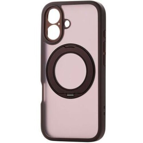 ｉＰｈｏｎｅ　１７／ハイブリッドケース／極限／ＭＡＧＫＥＥＰ／スタンド／ブラウン　■お取り寄せ品