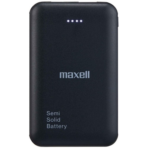 半固体電池採用モバイル充電バッテリー　５０００ｍＡｈ　（ブラック）　ＭＰＣ－ＣＳＳＢ５０００ＢＫ　■お取り寄せ品