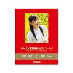 キヤノン　写真用紙　光沢　ゴールド　ＫＧサイズ　１００枚　ＧＬ－１０１ＫＧ１００　■お取り寄せ品