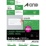 紙ラベル　レーザー用　１２面四辺余白角丸　１００枚