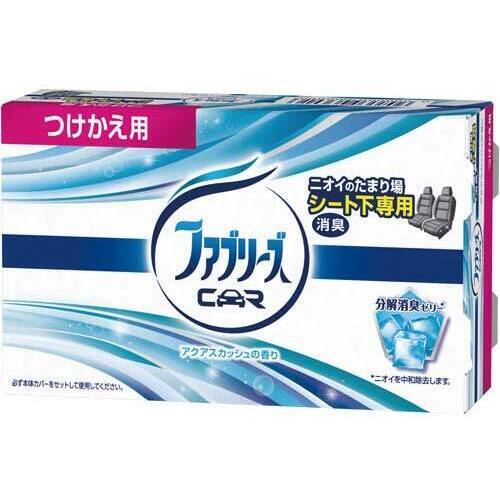 クルマ用ファブリーズ　アクアスカッシュ　付替&times;４