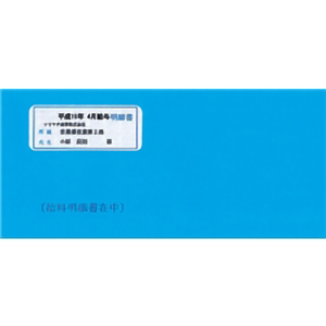 ソリマチ 給与・賞与明細書用封筒（窓付き） ＳＲ２９１ □お取り寄せ