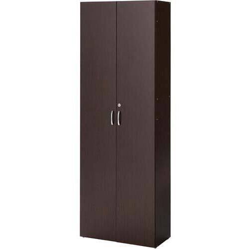 ◇シンプル木製収納Ｄ２９５　５段両開き　ＤＢ　【組立サービス付】