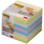 ポストイット　再生紙キューブ　５０×５０　黄